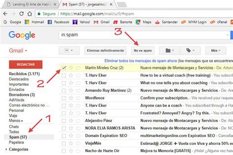 lista de 1000 correos electrónicos gmail